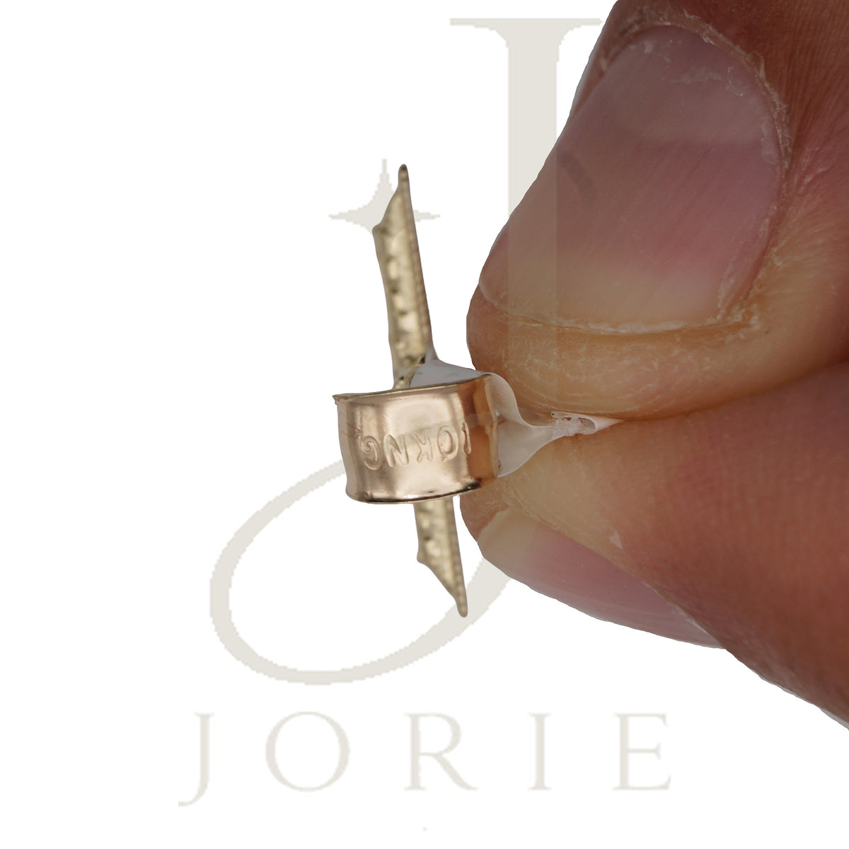10k Yellow Gold Diamond-Cut Men Cross Religious Charm Pendant