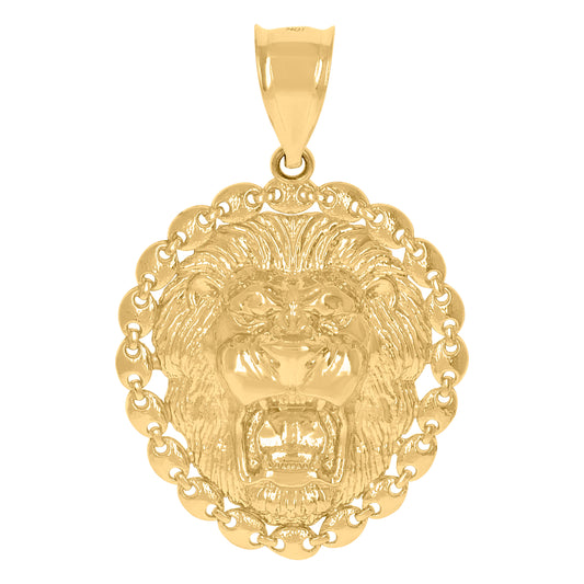 10k Yellow Gold Mens Cubic Zirconia Gun Charm Pendant