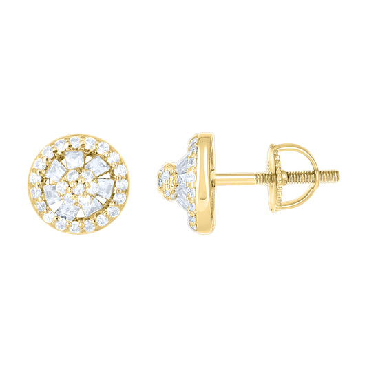 10k Yellow Gold Unisex Department Sheriff Badge Charm Pendant