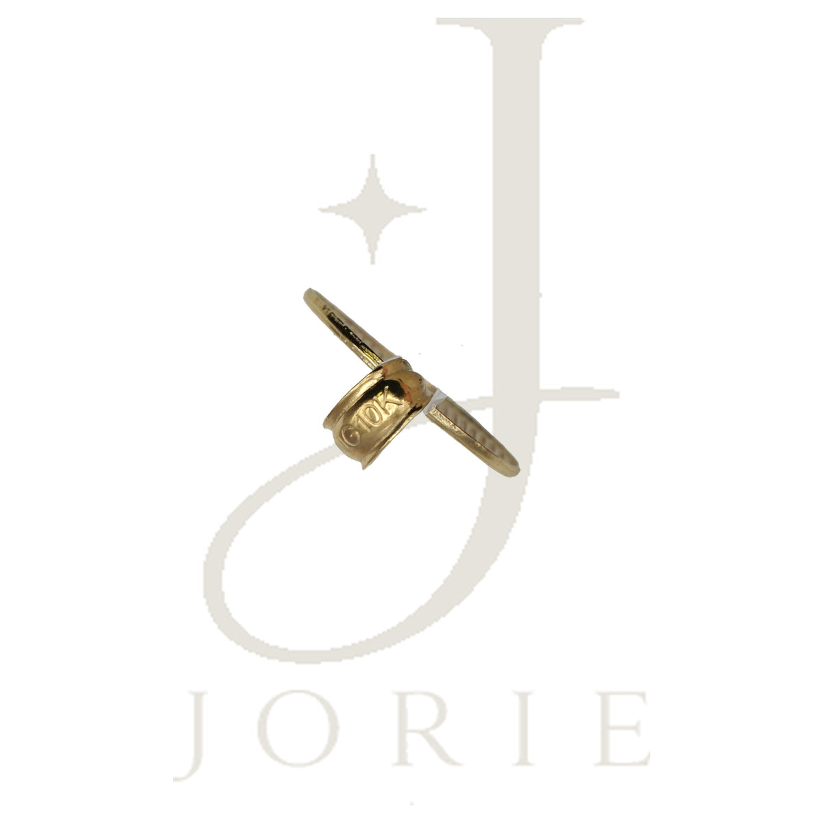 10k Yellow Gold Smiley Face Emoji Round Charm Pendant