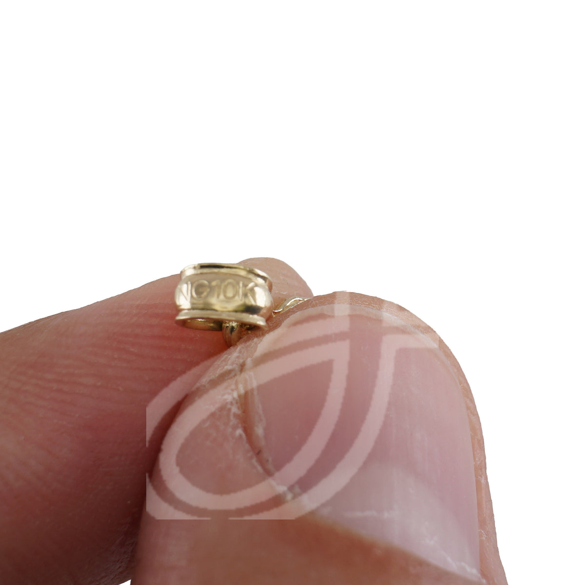 10k Yellow Gold Unisex Knife Tools Charm Pendant