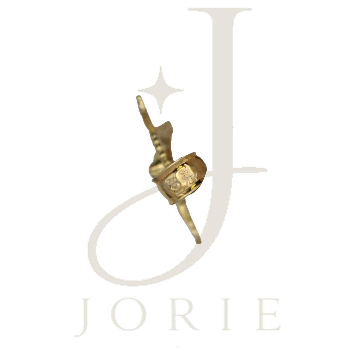 10k Yellow Gold Unisex Crucifix Religious Charm Pendant
