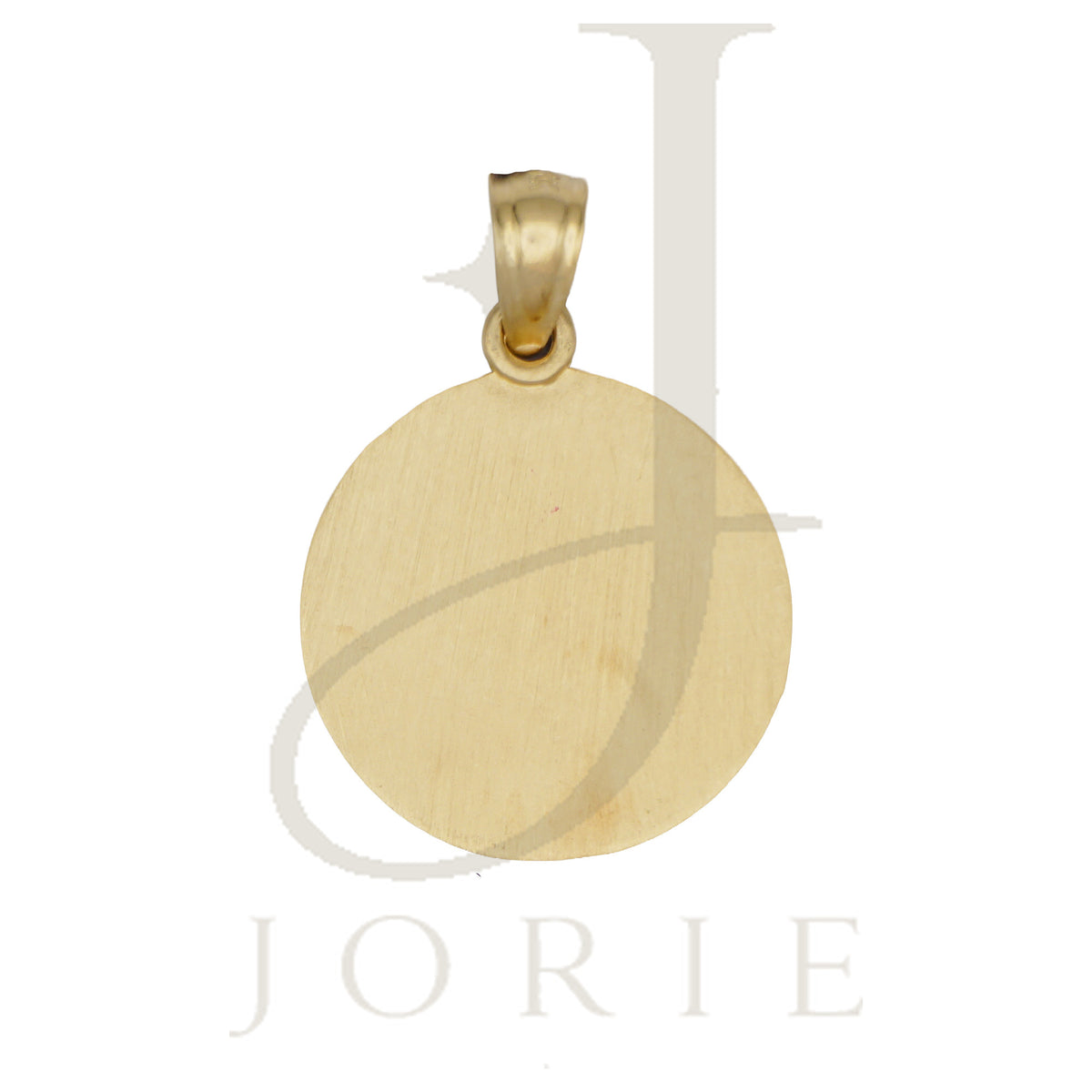10k Two-Tone Gold Unisex Textured Saint Michael Pray For Us Religious Charm Pendant